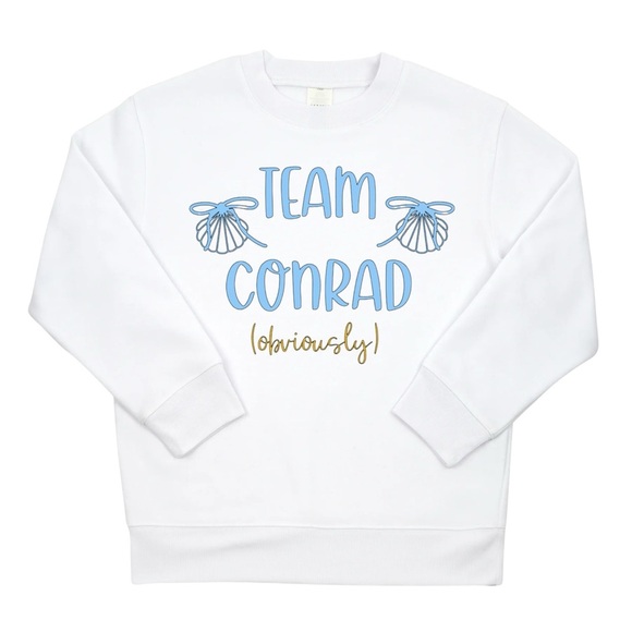 Team Conrad “Obviously” Crewneck – Summer I Turned Pretty Inspired - Picture 2 of 2
